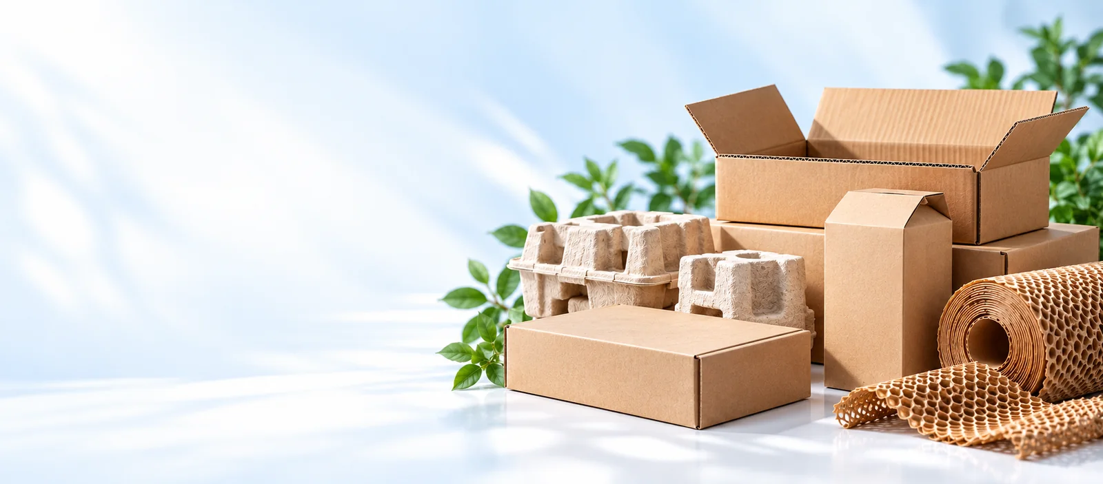 Protective and retail packaging assortment